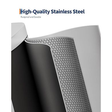 50L Stainless Steel Kitchen Trash Can