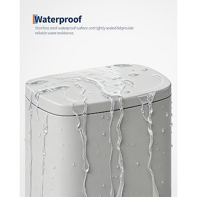 50L Stainless Steel Kitchen Trash Can