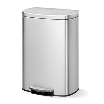50L Stainless Steel Kitchen Trash Can