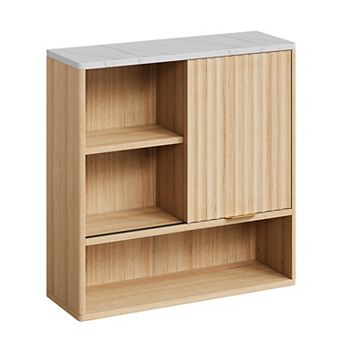 Modern Fluted Bathroom Medicine Cabinet