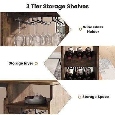 Bar Table and Chairs for 2