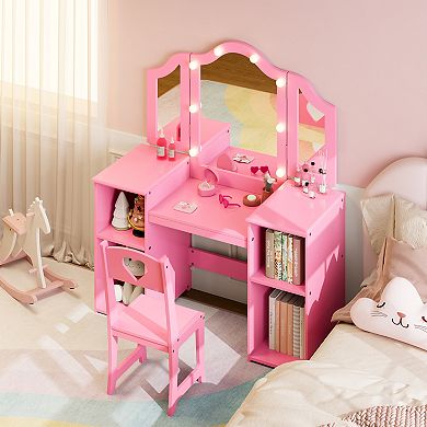 Princess Vanity Table & Chair Set