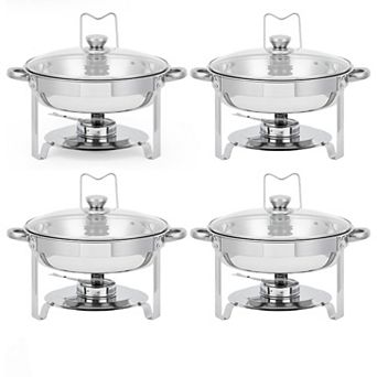 4 Pack Chafing Dishes for 5L Buffet