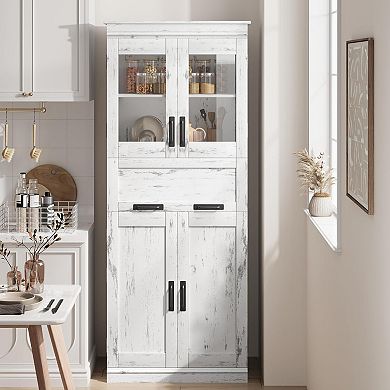 67" Tall Bathroom Cabinet