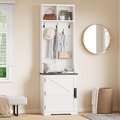 Farmhouse Narrow Coat Rack