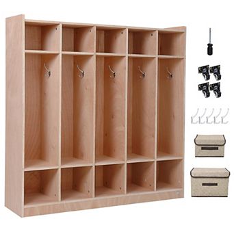 Kids Cubby Storage Locker Cabinet