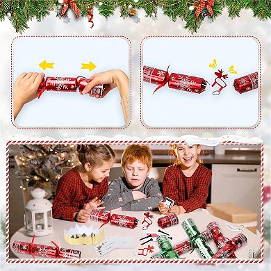 10 Pack Luxurious Golden Snowflake Design Table Favors
