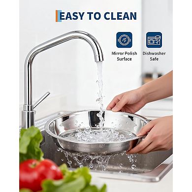 Set of 4 5L Round Chafing Dish Buffet Servers