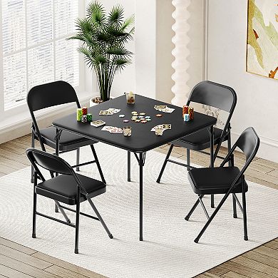 33.6 in Folding Card Table
