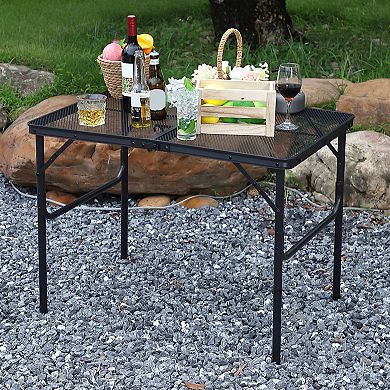 35”x24” Aluminum Folding Camping Table