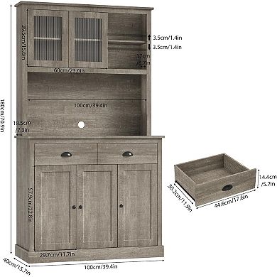 71' Tall Storage Cabinet