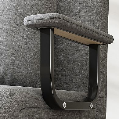 GOODSILO Convertible Folding Sofa Bed with Adjustable Backrest and Storage Compartments