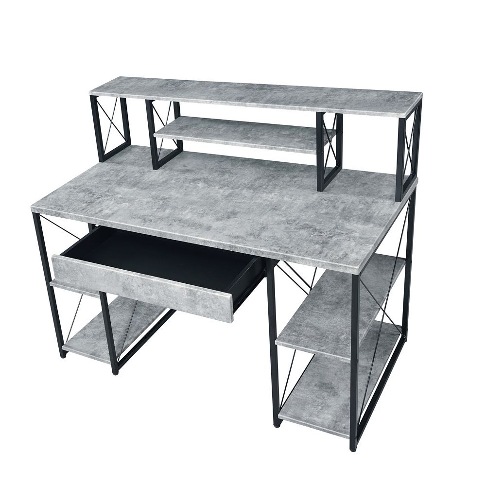 GOODSILO Versatile All-Purpose Writing Desk with Storage Compartments