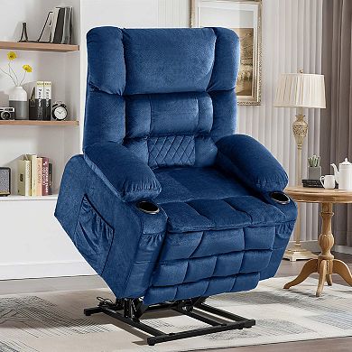 Dual Motor Recliner with Waist Kneading