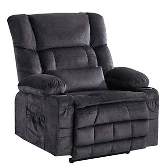 Dual Motor Recliner with Waist Kneading