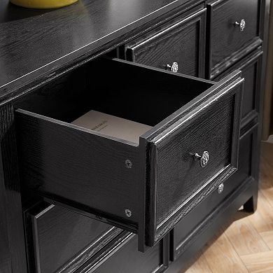 Freestanding Storage Cabinet with 7 Drawers