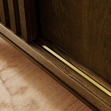 47.3" Cabinet with 2 Doors & Solid Wood Feet