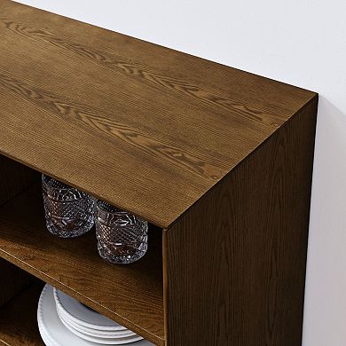 47.3" Cabinet with 2 Doors & Solid Wood Feet