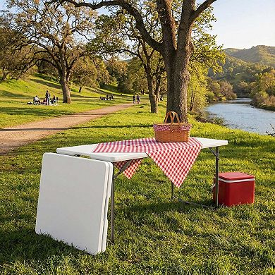 Space-Saving Folding Table for Small Gatherings & Easy Storage