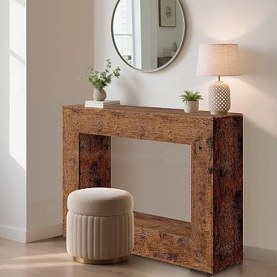 Console Table,47-Inch Long Console Table,Wooden Rectangular Sofa Table Behind The Couch