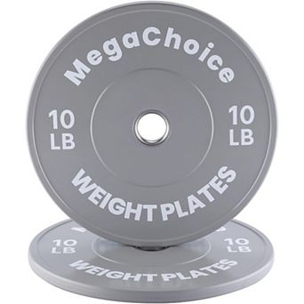 Bumper Plates,2" Weight Plates for Strength Training & Weightlifting,Pairs Sets