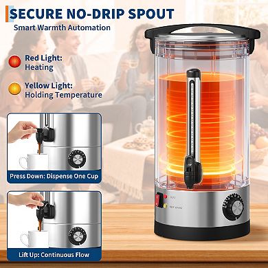 Commercial Coffee Urn Stainless Steel Double Wall Filter Basket for Catering Events