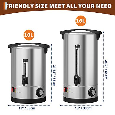 Commercial Coffee Urn Stainless Steel Double Wall Filter Basket for Catering Events