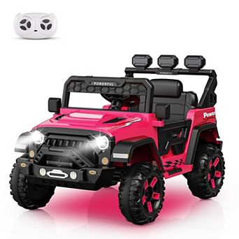 12V Kids Ride On Truck Car with Parent Remote Control,Kids Electric Vehicles Battery Powered Toy Car