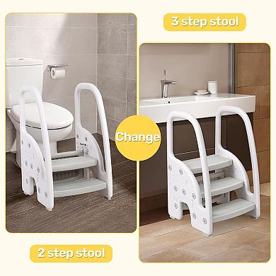 3-Step Step Stool,Toilet Potty Training