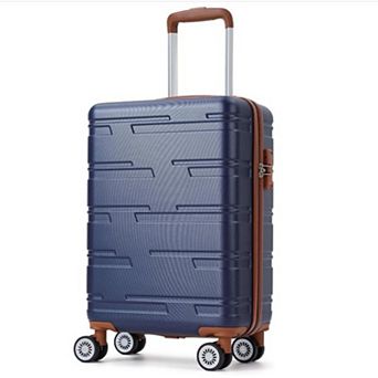 24 in Hardside Carry On Luggage with Wheels,Expandable Lightweight Suitcase,Hardshell Cabin Luggage
