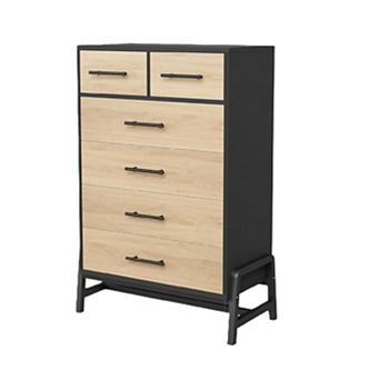 6 Dresser for Bedroom, Freestanding 46.6 in Tall Drawer Dresser with Storage