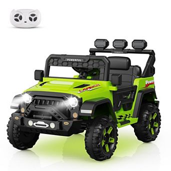 12V Kids Ride On Truck Car with Parent Remote Control,Kids Electric Vehicles Battery Powered Toy Car