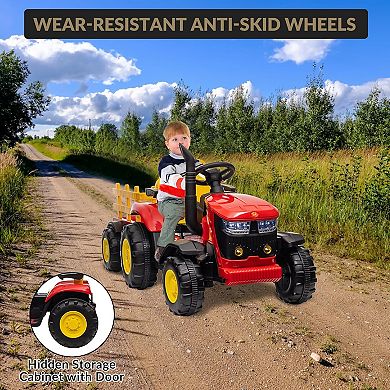 12V Kids Electric Drift Go Kart, Brushless Motor, Outdoor Racing Fun