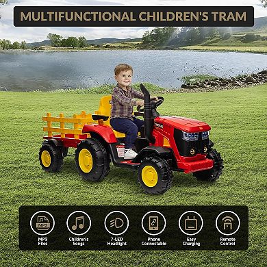 12V Kids Electric Drift Go Kart, Brushless Motor, Outdoor Racing Fun