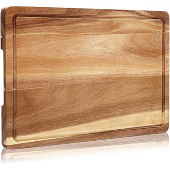 18 Inch Large Acacia Wood Cutting Board 1" Thick, Cutting Boards for Kitchen
