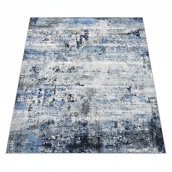 Large Washable Area Rug, Abstract Living Room Rugs，Indoor，Low Pile