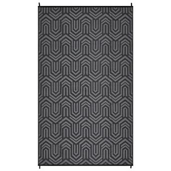 GlowSol Outdoor Rugs Geometric Reversible Waterproof UV Resistant Plastic Straw Rug for Patio Porch