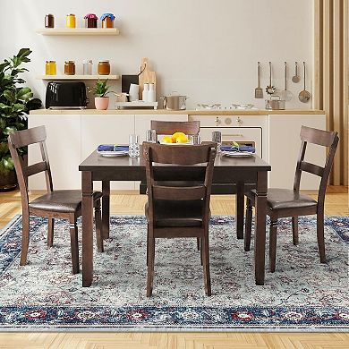 Traditional Washable Floral Area Rug, Grey, Geometric Pattern, Non Slip, Machine Washable