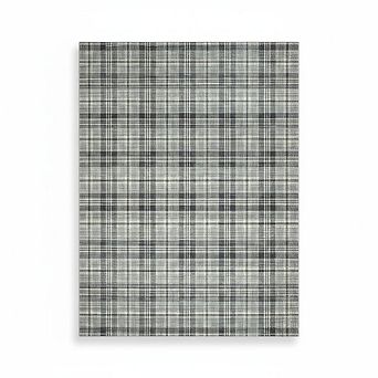 Washable Hallway Runner Rug，Modern Plaid，Non Slip，Soft Rugs
