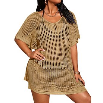 Women Swimsuit Cover Up Backless Beach Vacation Bathing Suit