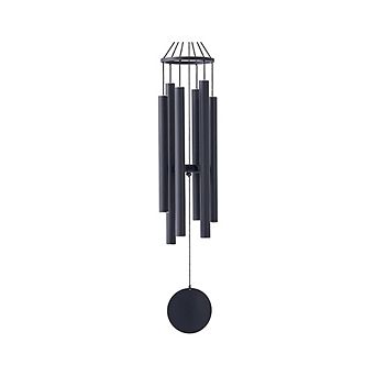 Modern Memorial Charcoal Wind Chime
