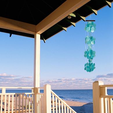 Patio Decor Waterfall Capiz Wind Chimes