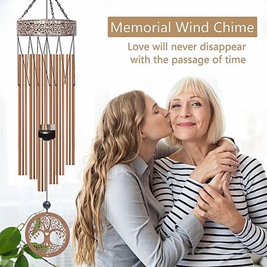 Copper Tree of Life Wind Chime