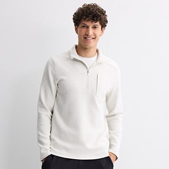 Men's FLX Diamond Fleece Quarter-Zip Pullover