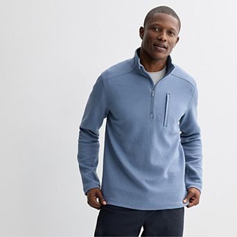 Men's FLX Diamond Fleece Quarter-Zip Pullover