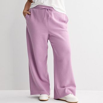 Plus Size Tek Gear® Ultrasoft Fleece Wide Leg Pants