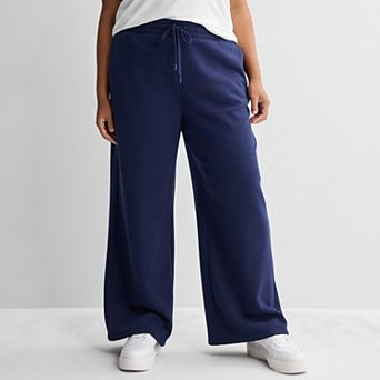 Plus Size Tek Gear® Ultrasoft Fleece Wide Leg Pants