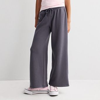 Girls 7-16 Sea + Skye Wide Leg Fleece Bottoms