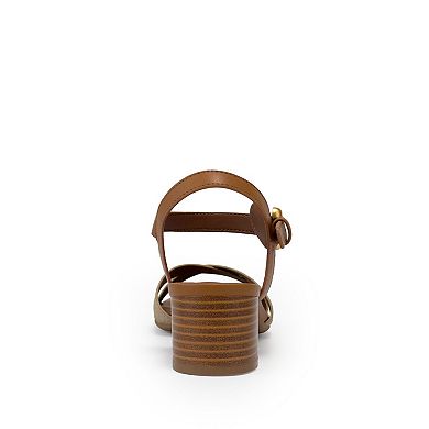 Aerosoles Cinzia Women's Block Heel Sandals With Buckle Accent