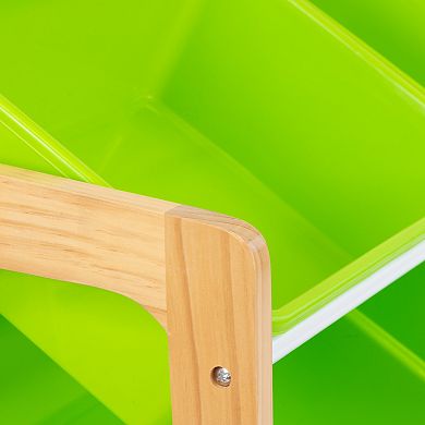 Humble Crew My First Art Studio With Reversible Chalkboard & Storage Bins